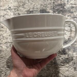 Le Creuset Classic White Batter Bowl